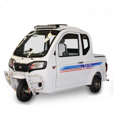 China Gasoline Motorized 3 Wheel Pickup Truck 200CC Passenger Tricycles for sale