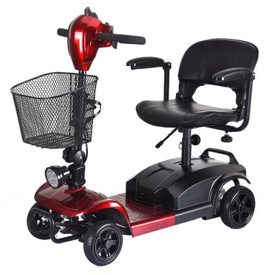 China 180W 4 Wheel Elderly Electric Mobility Scooter With 24V 12Ah Battery for sale