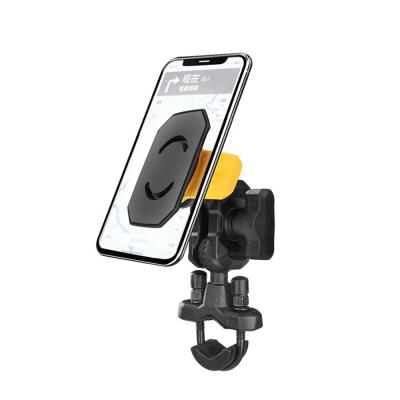 China Anti shock Motorcycle Sucker Bracket Rubber Angled Adapter Base Buckle Phone Holder for sale