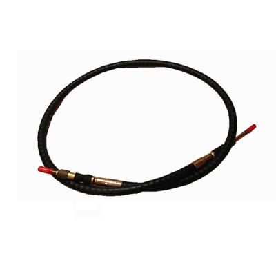 China PVC Universal Throttle Cable Black Galvanized Steel Standard Push Pull Cables à venda