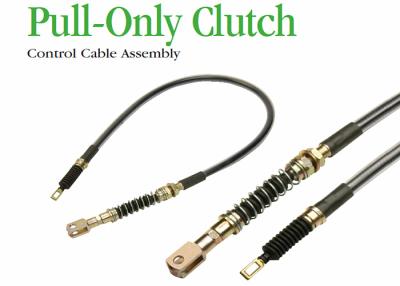 China Pull - Only Clutch Control Cable , Industrial  Mechanical Custom Control Cable for sale