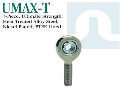 China Nickel Plated Stainless Steel Rod Ends UMAX - T Precision 3 - Piece Ultimate Strength for sale