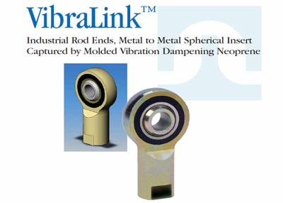 China Stainless Steel Spherical Rod Ends , Fully Threaded Solid Rod Ends For Truck / Bus for sale