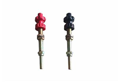China Standard Control Cable Fittings Micro Adjust Control Heads Black And Red Color for sale