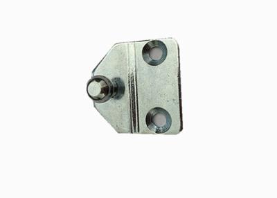 China Heavy Duty Cable End Fittings Zink Plated Flat Carbon Steel Bracket With 13MM Ball Stud for sale