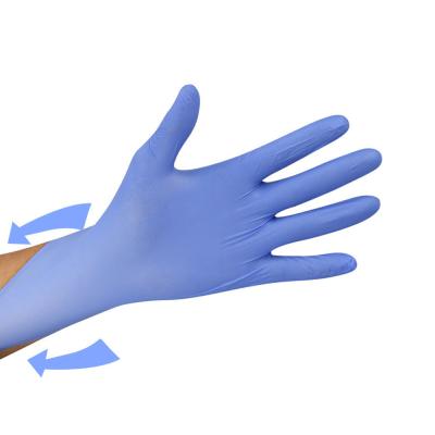 China Manufacturers Nitrile Gloves Household Industrial Construction Hand Protection Green Safety Work Gloves Nitrile Gloves for sale