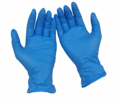 China 4.5gsm Disposable Medical Nitrile Gloves , Nitrile Powder Free Medical Examination Gloves for sale
