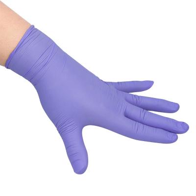 China Disposable Powder Free Nitrile Exam Gloves ODM With Touch Screen for sale