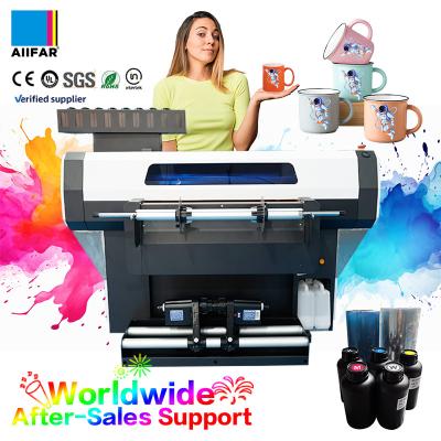 China Inkjet UV DTF Printer Plate Type For Manufacturing Plant Retail Printing Shops à venda