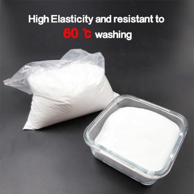 China PES PU Label Glue Heat Transfer Adhesive Powder White And Black for sale