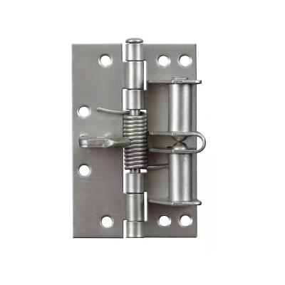 China Hidden Door Closer 90 Degree Positioning Hinge With Spring For Furniture Hardware for sale
