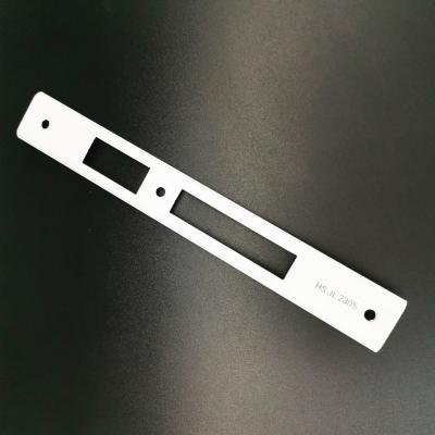 China Square Aluminum Sliding Window Lock White Door Lock Cover Plate For Handle for sale