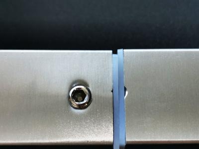 China Van de de Duwdeur van de roestvrij staaltrekkracht de Vensteringangen Zilveren Klink voor Badkamers Te koop