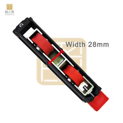 China Adjustable Width Sliding Window Roller 40-80Kg/Pairs with 22*18 Size and 1 mm Thickness for Smooth Operation for sale