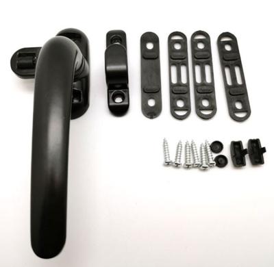 China Left And Right Door Window Handles Aluminum Material 80g 90g 100g Weight for sale
