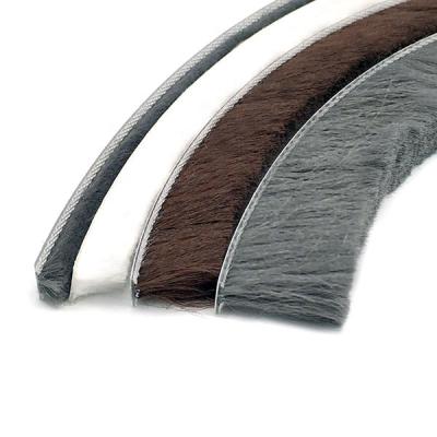 China Wool Pile Window And Door Weather Strip Hight 3-30mm waterproof for sale