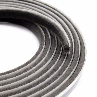 China Mohair Window And Door Weather Strip PP PVC Material Sound Control ODM for sale