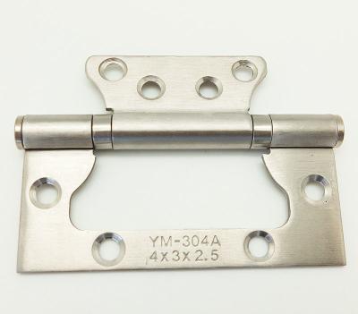 China Butterfly SS 201 / 304 Door And Window Hinge 100×51×2.5mm Size for sale