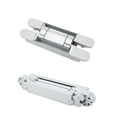 China Heavy Duty Invisible Door Hinge Aluminum Material Adjustable 3D Powder Coated for sale