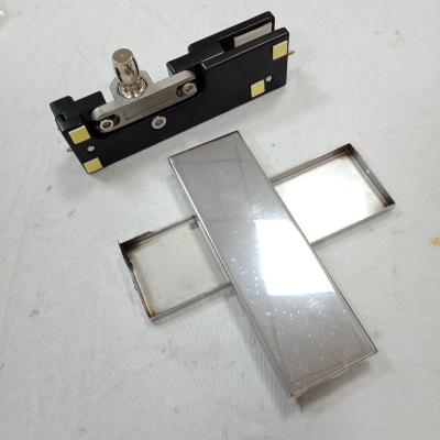 China Duurzame de Hardwaretoebehoren van de Glasdeur over Comité Flard die 218×105×52×51mm passen Te koop