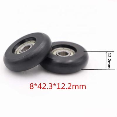 China 608Z Small Plastic Pulley Wheels For Sliding Door 696zz 626zz Bearing for sale