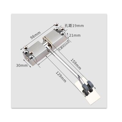 China Automatic Sliding Aluminum Door Closer Adjustable 25-65kg Apply Weight 175 Degrees for sale