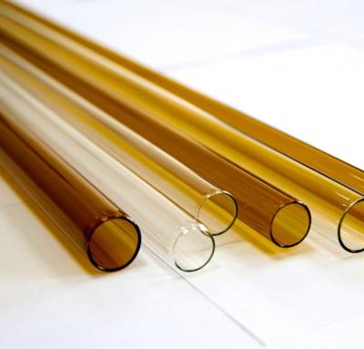 China OEM ODM Amber Clear Glass Tube For Glass Tubular Vial Glass Ampoule for sale