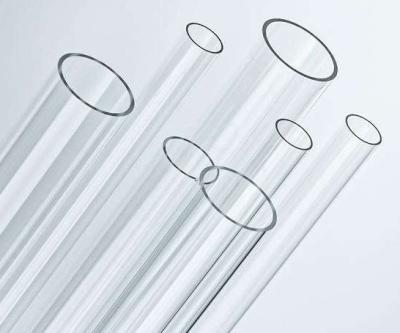 China Silk Screen Printing Clear Glass Tube Medicine Packing Borosilicate Glass Tubing for sale