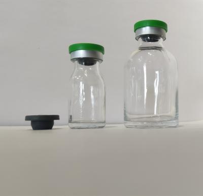 中国 8ml 20ml 成型ガラスバイアル ホウケイ酸ナトリウムカルシウム抗生物質バイアル 販売のため