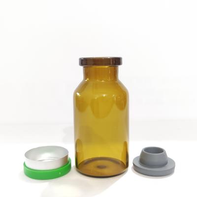 China Frasco de vidro de vacina de vidro borosilicato 30ml frascos de vidro transparente à venda