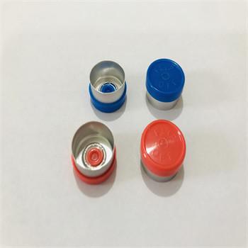 China Tampa de alumínio medicinal de 13 mm 20 mm com tampa de alumínio azul laranja à venda