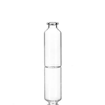 China 12ml transparent low borosilicate glass tubular vial for pharmaceutical use for sale