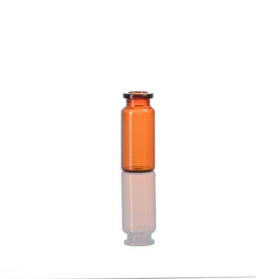 China Frasco de vidro âmbar de baixo teor de borosilicato de 5 ml Frascos vazios farmacêuticos estéreis à venda