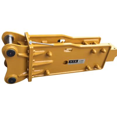 China 11 Ton 16 Ton Digger Breaker 100mm PC120 Hydraulic Rock Hammer For Excavator for sale