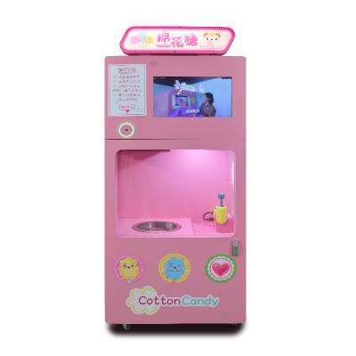 China máquina automática remota de Floss dos doces 220V para parques de diversões dos shopping à venda