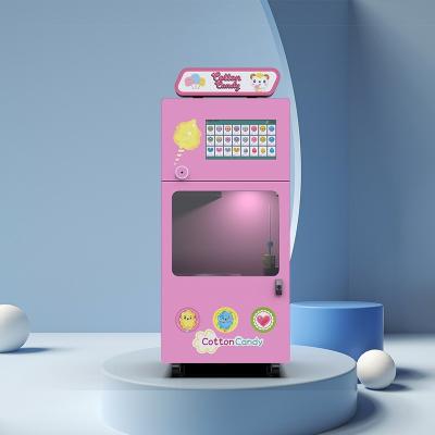 China Telecontrole automático cor-de-rosa do rádio da máquina 193CM do algodão doce da flor à venda