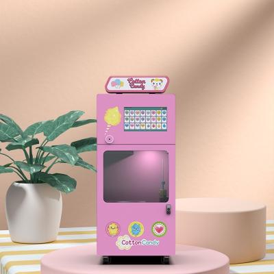 China Remote Automatic Cotton Candy Vending Machine 220V With Touch Screen for sale