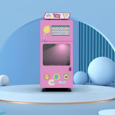 China 12 Flower Automatic Cotton Candy Vending Machine GPS Positioning for sale