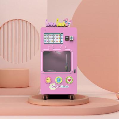 China Credit Card Automatic Cotton Candy Vending Machine for sale