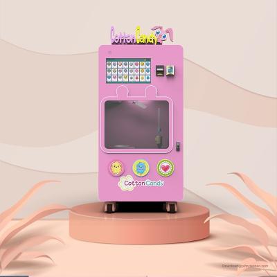 China 36 Fancy robot cotton candy vending machine 220V Remote Control for sale