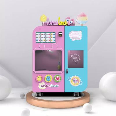 China OEM Sugar Fully Automatic Cotton Candy Machine 220V 2500W Fast Humidified for sale