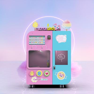 China CE Fully Automatic Cotton Candy Machine 700W-2500W 110V-240V App Remote Control for sale