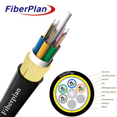 China Waterproof And Crush Resistant ADSS Fiber Optic Cable for sale