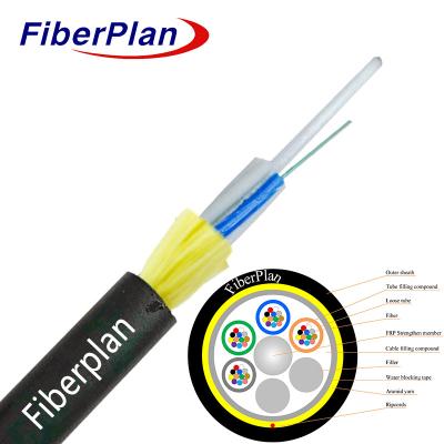 China Waterproof And Crush Resistant ADSS Fiber Optic Cable For Outdoor Use for sale