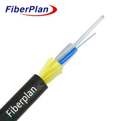 China Single Sheath Outdoor Aerial Fiber Optic Cable ADSS 2-144 Cores for sale
