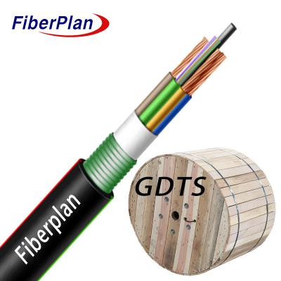 China G652D Single Multi Mode With FRP Central Strength Member Optoelectronic Composite Fiber Cable for sale