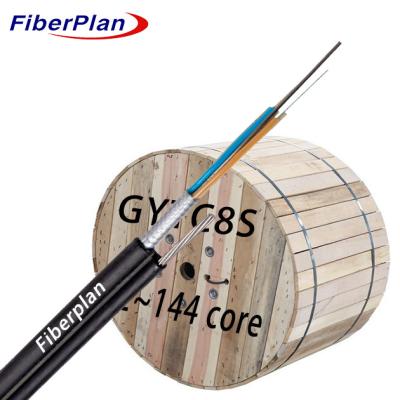 China Stranded Steel Wire Figure 8 Fiber Optic Cable Steel Tape Armored GYTC8S for sale