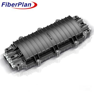 China 48 Core Aerial Fiber Optic Splice Closure For Duct / Direct Buried for sale