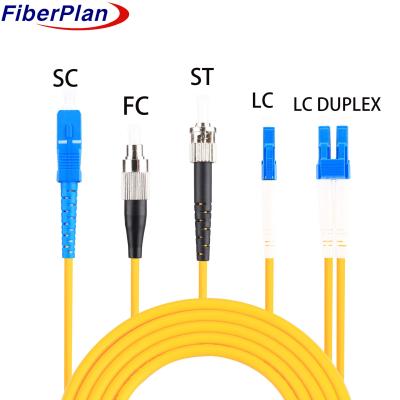China Simplex / Duplex SC / ST / E2K / MTRJ / LC Fiber Patch Cord And Fiber Pigtails for sale