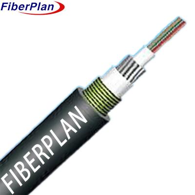 China GYXTS Armored Outdoor Rated Fiber Optic Cable for sale